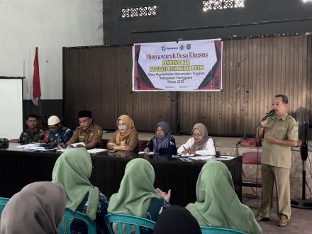Musyawarah Desa Khusus Pembentukan Koperasi Desa Merah Putih
